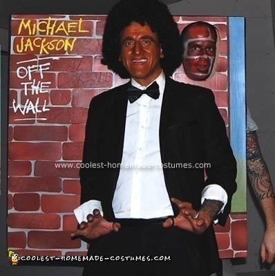 Coolest Homemade Michael Jackson S Off The Wall Album Cover Costume