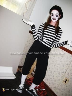 Homemade Mime Costume