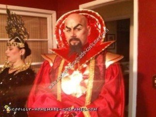 Homemade Ming the Merciless from Flash Gordon Costume
