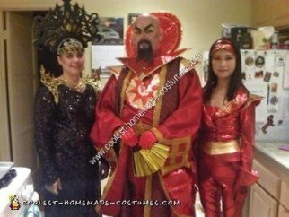 Homemade Ming the Merciless from Flash Gordon Costume