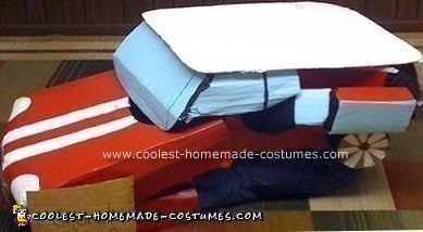 Homemade Mini Cooper Transformer Halloween Costume