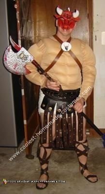 Homemade Minotaur Costume