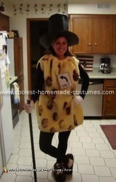 Homemade Mister Peanut Halloween Costume