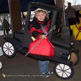Homemade Model T Car Halloween Costume
