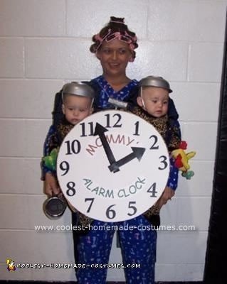 Homemade Mommy's Alarm Clock Costume