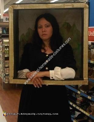 Homemade Mona Lisa Halloween Costume Idea