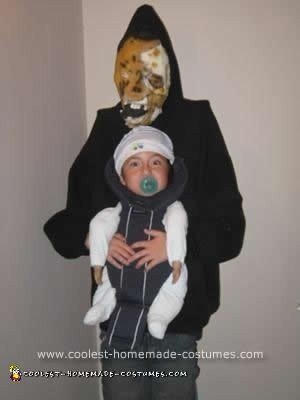 Homemade Monster Babysitter Halloween Costume