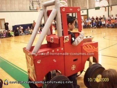 Homemade Monster Truck Costume