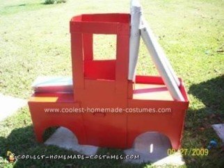 Homemade Monster Truck Costume