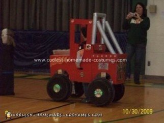 Homemade Monster Truck Costume