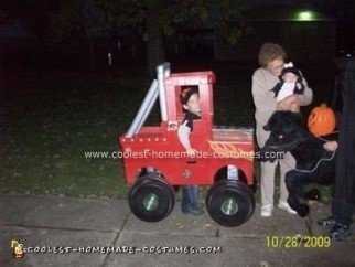 Homemade Monster Truck Costume