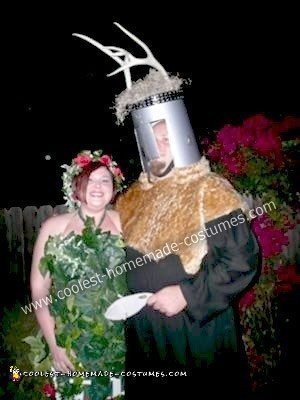 Homemade Monty Python's Spamalot Couple Costume