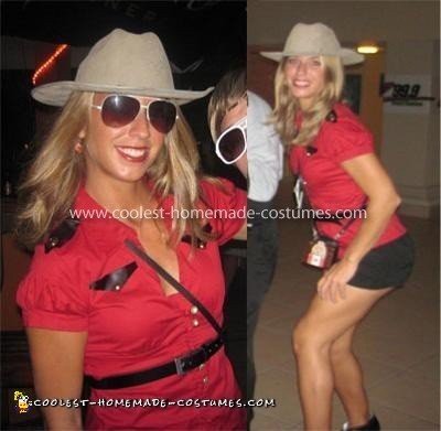 Coolest Homemade Mountie Costume