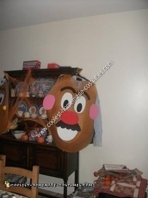 Homemade Mr. and Mrs. Potato Head Halloween Costume Idea