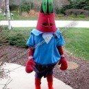 Homemade Mr. Krabs Costume from Sponge Bob