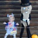 Homemade Mr. Peanut and Bag of Sweets Costumes