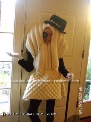 Coolest Homemade Mr. Peanut Halloween Costume