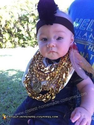 Homemade Mr T Baby Halloween Costume Idea