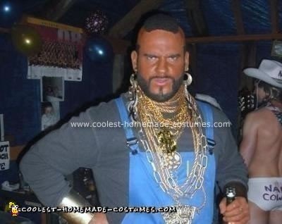 Homemade Mr T Costume