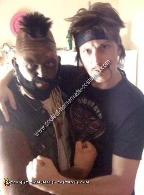 Homemade Mr T costume and Dodgeball Costume