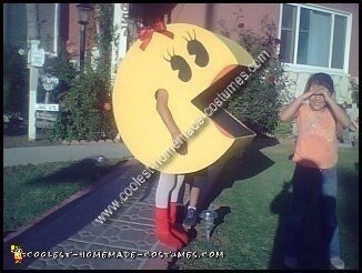 Homemade Ms Pacman Costume