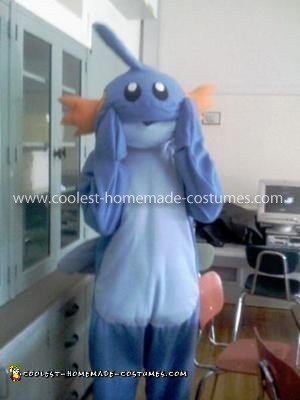 Homemade Mudkip Costume