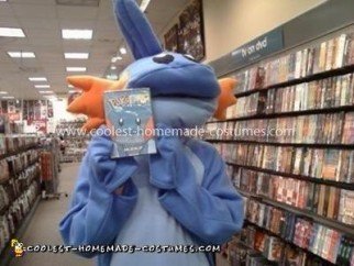 Homemade Mudkip Costume