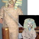 Homemade Mummified King Tut Costume