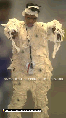 Homemade Mummy Costume