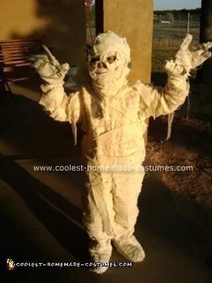 Homemade Mummy Halloween Costume