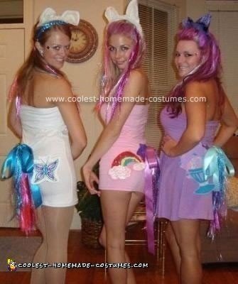 Homemade My Little Pony Group Costume