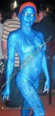 Homemade Mystique Costume