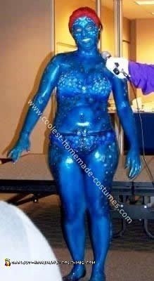 Homemade Mystique Costume