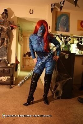 Homemade Mystique Costume