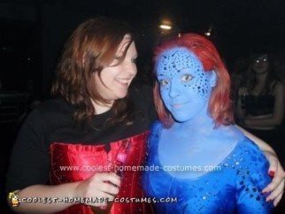 Homemade Mystique Halloween Costume Idea