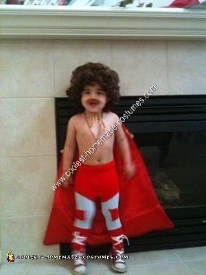 Homemade Nacho Libre Kids Halloween Costume