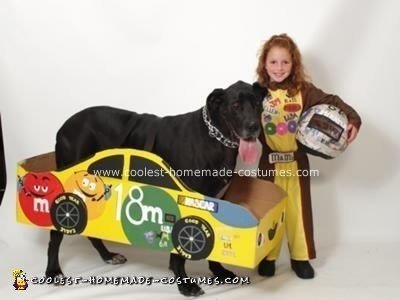 Homemade NASCAR Costume