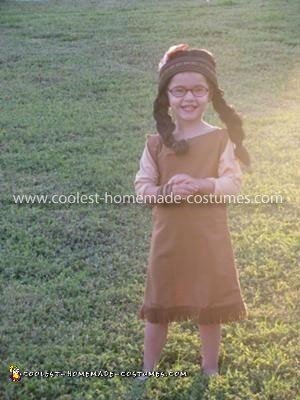 Coolest Homemade Native American Girl Costume