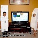 Homemade Nintendo Wii Remote and Nunchuck Controllers Costumes