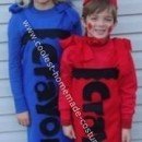 Homemade No Sew Child Crayon Halloween Costume
