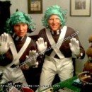 Homemade No Sew Oompa Loompa Costumes