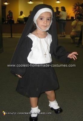 Homemade Nun Halloween Costume