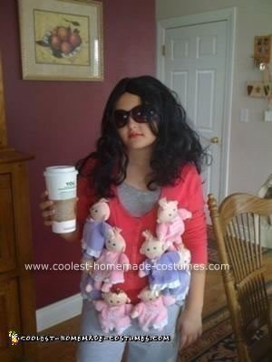 Homemade Octomom Halloween Costume