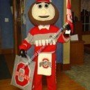 Homemade Ohio State Buckeye Brutus Mascot Costume