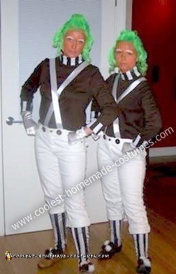 Homemade Oompa Loompa Costumes