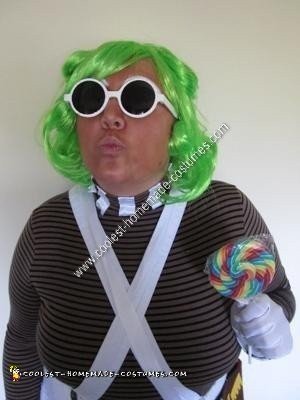 Homemade Oompa Loompa Girl Costume