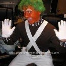 Homemade Oompa Loompa Halloween Costume