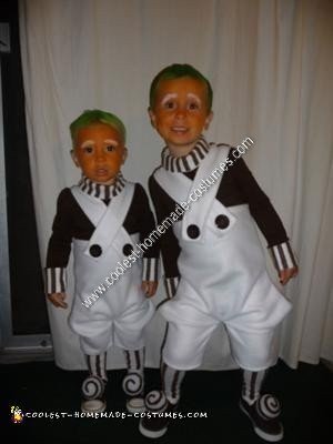 Homemade Oompa Loompa Halloween Costumes