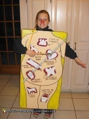 Homemade Operation Board Game Halloween Costume Idea