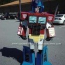 Homemade Optimus Prime Costume